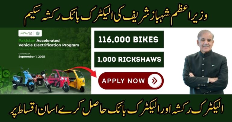 PM Electric Bike Rickshaw Scheme