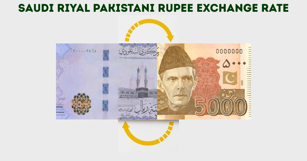 SR to PKR Today Latest Exchange Rate